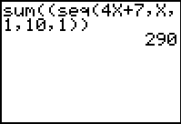 Sum Sequence Formula Calculator