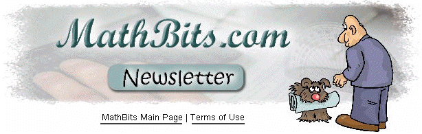 MathBits Newsletter