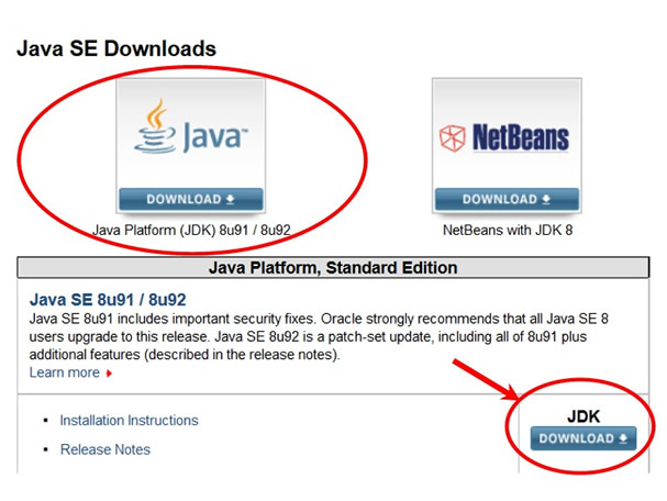 java 8 oracle download